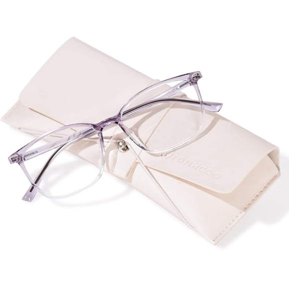 Gafas con bloqueo de luz azul FONHCOO TR90, montura moderna