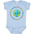 thumbnail image 3 of Inktastic Peace Love Earth Boys or Girls Baby Bodysuit, 3 of 5