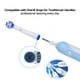 thumbnail image 4 of Cabezales de cepillo de dientes de repuesto compatibles con Oral B Braun, cabezales de cepillo de dientes eléctrico profesional de precisión para Oral-B 7000/Pro 1000/9600/500/3000/8000. Levamdar  HMHZ373-3, 4 of 6
