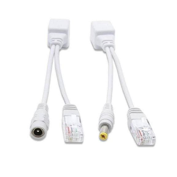 Passive PoE Injector and Splitter for Surveillances Camera Stable Transmission