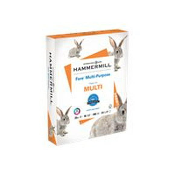 HammerMill Fore MP - Blanc - 10,98 Po x 17 Po - 90 G/m2 - 24 Lb - 500 Feuille(s) Papier Adhésif (Lot de 5)