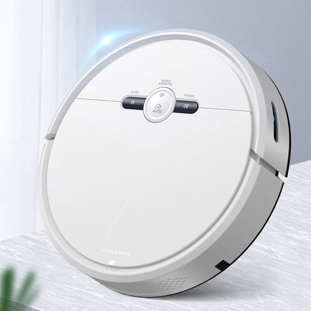 Robot Aspirador Cubo de basura completamente automático silencioso de la batería grande de la máquina 4400mAh de la limpieza del piso 600mL
