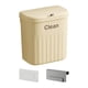 thumbnail image 5 of Cubo de basura colgante Macarena 12L Amarillo Bote de basura montado en la pared, 5 of 8