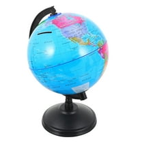 Soimiss Creative Globe Shape Saving Pot Decorative Desktop Coin Bank