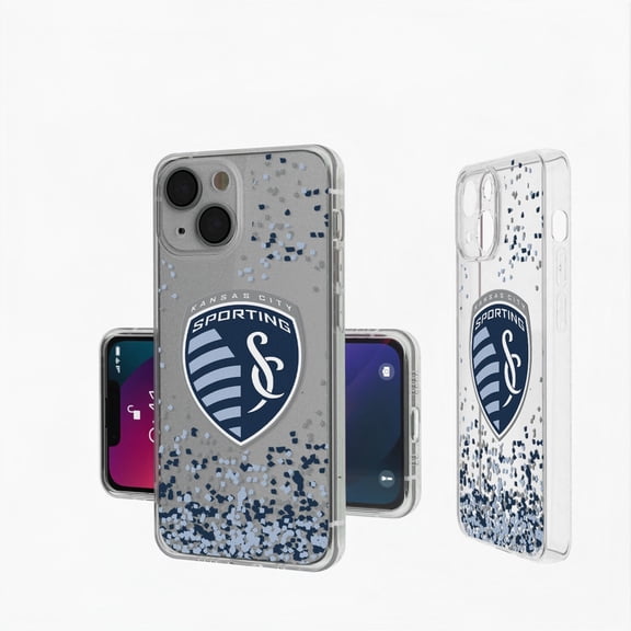 Sporting Kansas City iPhone Confetti Design Clear Case