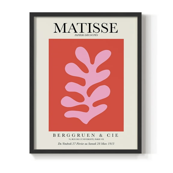 Matisse XCIV Framed Print - Solid Wood