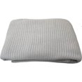 thumbnail image 3 of Grey Cellular Blanket King Size | Adult Cellular Blanket Cotton | Large Bed, 3 of 6