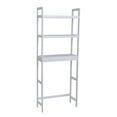 thumbnail image 4 of Veryke 3-Tier Wooden Bathroom Over the Toilet Storage Shelf, White, 4 of 4