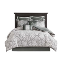 Gracie Mills Pineda Luxurious 8-Piece Jacquard Comforter Set - GRACE-10962