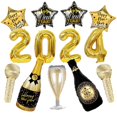 thumbnail image 2 of Globo de decoración de Año Nuevo, suministros para fiestas de Nochevieja, para botella de vino, 2024, 2024, 2 of 4