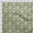 thumbnail image 4 of oneOone Georgette Viscose Light Green Fabric Abstracts Sewing Fabric By The Yard Printed Diy Clothing Sewing Supplies 42 Inch Wide, 4 of 6