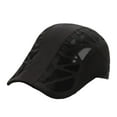 thumbnail image 2 of 2 uds visera de malla para hombre adulto verano correr tenis protección solar al aire libre, vendedor de periódicos de viaje, pesca ajustable informal sombrero de Salvador Dali Sombrero al aire libre, 2 of 10