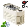 thumbnail image 1 of Portable Ice Maker Machine, Mini Electric Ice Cube Production, Dual Power 12V Car Compatible, Fast 15-Minute Iced for Home, Office, RV, Camping, Travel, 1 of 8