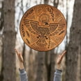 thumbnail image 5 of Clearance!!Shaman Drum Decorative Spiritual Healing Home Decor For Chakra Balancing Reflection Frame Drum Sound Healing Tool, 5 of 6