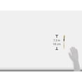 thumbnail image 2 of SeaChoice  90300; Single Wide Chip Brush-1/2 Inch (Pack Of 24), 2 of 2