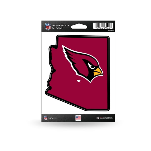 Rico Industries Nfl Arizona Cardinals Estado De Origen Pegatina