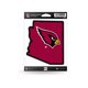 thumbnail image 1 of Rico Industries Nfl Arizona Cardinals Estado De Origen Pegatina, 1 of 5