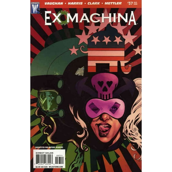 Ex Machina #37 VF ; WildStorm Comic Book
