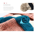 thumbnail image 2 of V5.0 Wireless Call Earphone Music Hat Knitted Hat Plus Velvet Warm Bluetooth Hat (Red), 2 of 5