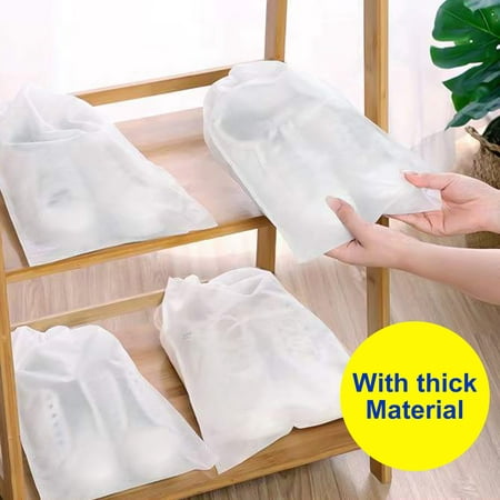 

Dream Lifestyle 50Pcs Shoes Storage Pouches Super Soft Waterproof Non-woven Fabric Shoes Storage Pouches Packing Organizers for Home