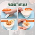 thumbnail image 4 of 3 In 1 Dumpling Maker, Household Automatic Dumpling Maker, Pierogi Maker Empanada Mold with Dough Pressing Making Tools for Empanada, Dumpling, Pierogi & Hand Pie (3 In 1-Orange), 4 of 5