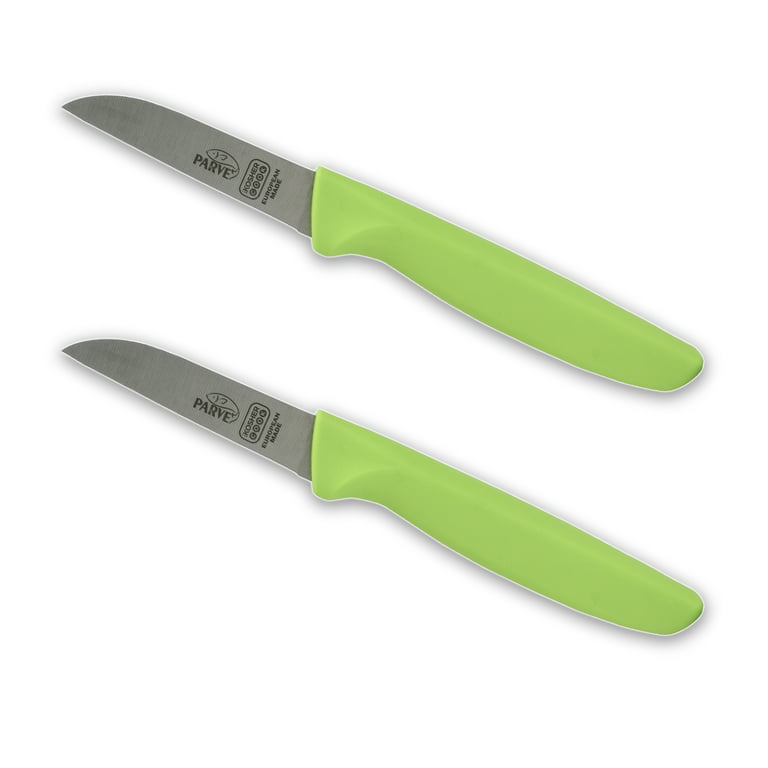 Zyliss 3 Piece Peeling & Paring Knife Set, Blue/Green/Red