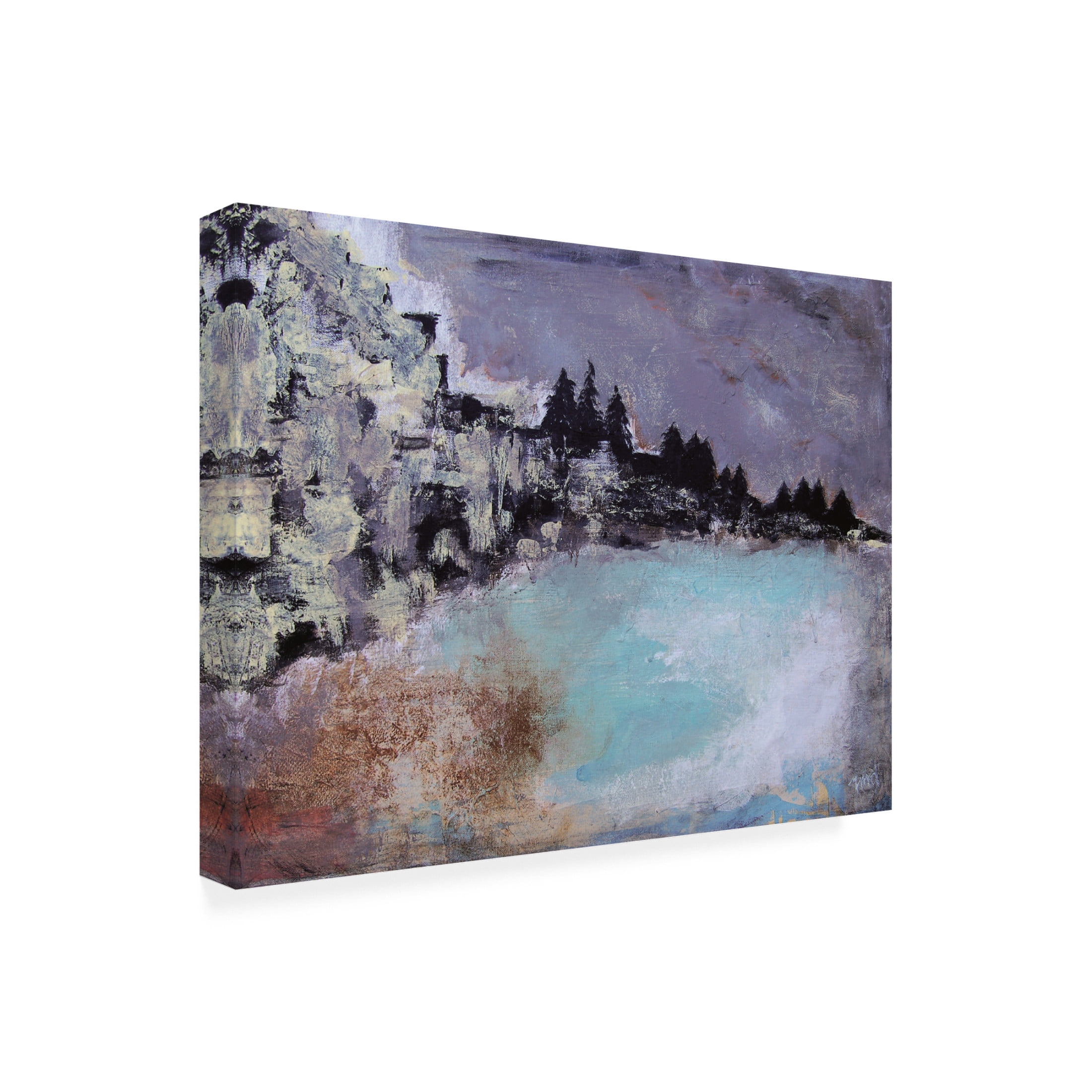 Canvas Wall Art - Nicole Dietz 'Coasting Home' Wall Art for Living Room, Bedroom, or Office Décor by Trademark Fine Art - 32 x 24 Inches