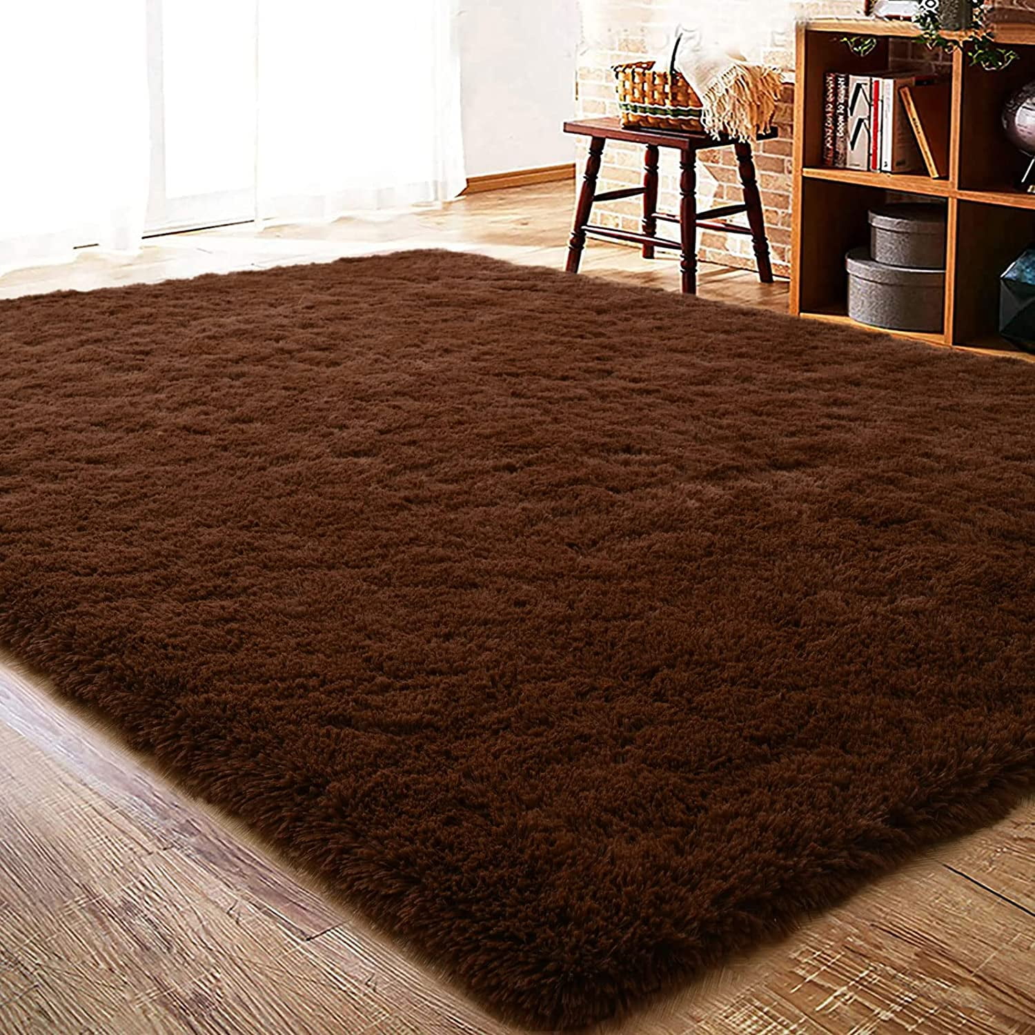 TWINNIS Super Soft Area Rug for Living Room Bedroom Shaggy Accent