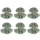 thumbnail image 1 of Naiovety Paquete de 6 servilletas plisadas de gasa balinesa para decoración de bodas y fiestas, elegantes para un día especial. Mostrada verde claro, 1 of 6