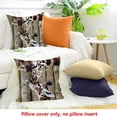 thumbnail image 4 of FCXZI Giraffe Baby Pillow Case Couch Decor 100% Linen for Home Sofa 24x24in, 4 of 5