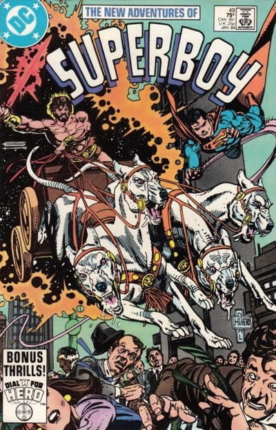 Cover of The New Adventures of Superboy #49