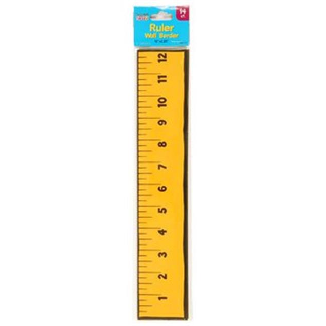 DDI 2269877 14ct Ruler Pattern Bulletin Board Border Case of 48