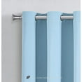 thumbnail image 3 of WPM Blackout Curtain Room Darkening Panels/Drapes for Living Room, Sky Blue Thermal Insulated Grommet Bedroom Window Draperies&nbsp;63 inch, 3 of 3