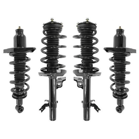Front and Rear Strut and Coil Spring Assembly - Set of 4 - Compatible with 2014 - 2020 Acura MDX AWD 2015 2016 2017 2018 2019