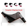 thumbnail image 3 of Paquete de 2 peines para peinar patillas con cepillo para barba para hombre, 3 of 4