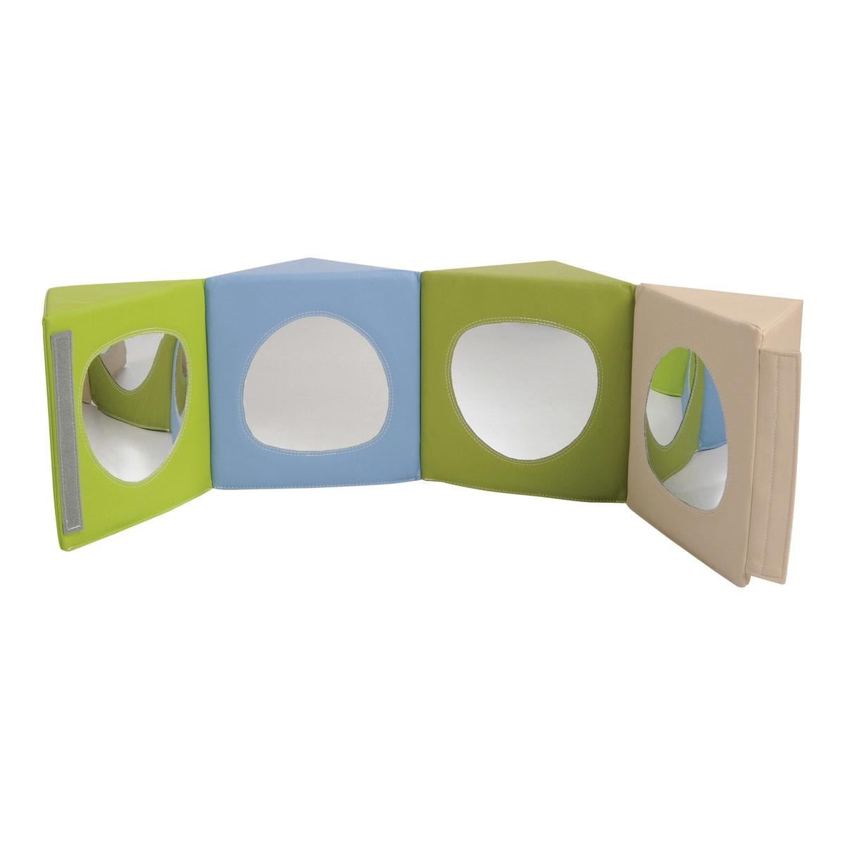 Kaplan Early Learning Company Tummy Time Reflection Cube
