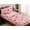 Pink, variant on Gamer Printed Zipper Bedding Sets Twin for Kids Boys Lightweight Microfiber Space Comforter Set with Fitted Sheet Pillow Covers,Black