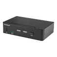 thumbnail image 2 of StarTech.com 2 Port DisplayPort KVM Switch - TAA Compliant - 4K 60Hz - 2 Port USB 3.0 Hub - Digital & Analog Audio, 2 of 9
