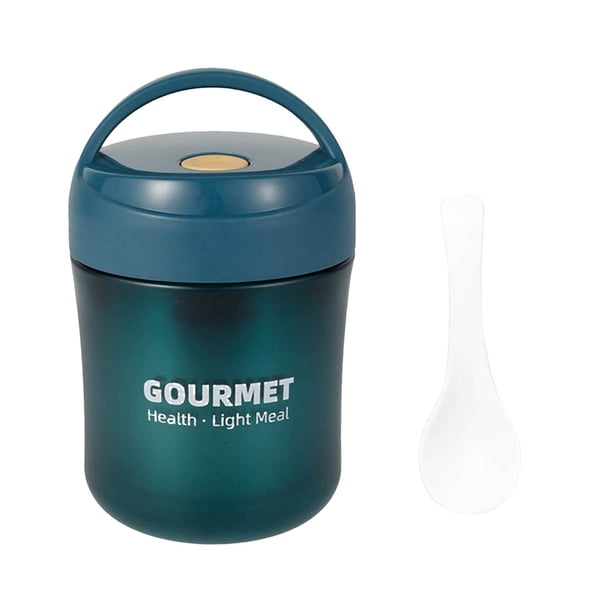 Kyoffiie aislado tarro de alimentos de acero inoxidable para la comida caliente aislado sopa para el estudiante trabajador desayuno almuerzo cena
