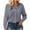 Dark Gray_1, variant on Godom Womens Cotton Linen Button Down Shirt 2025 Fall Winter Casual Long Sleeve Solid Color Shirts Loose Work Tops with Pockets