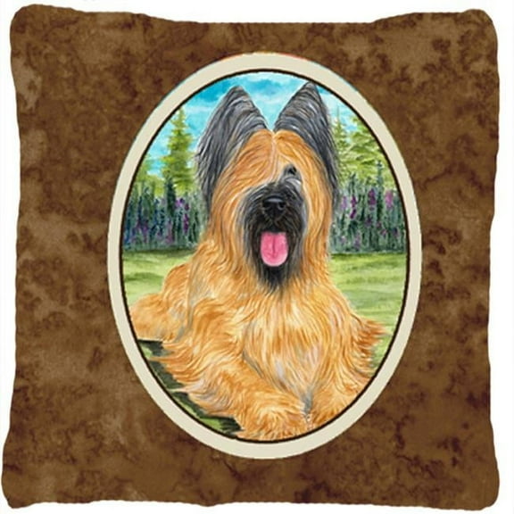 Briard Indoor & Outdoor Fabric Decorative Pillow