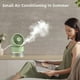 thumbnail image 5 of LED Humidifier Cooling Fan, Small Desktop Air Cooler Personal Humidifier Fan for Office Bedroom, 5 of 5