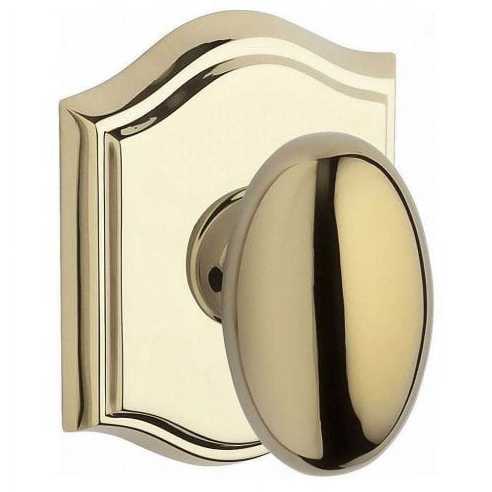 HDELLTAR260 Half Dummy Ellipse Knob and Traditional Arch Rose Bright Chrome Finish