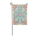 thumbnail image 1 of JSDART Colorful Flower Floral Pattern Bandana Bohemian Style Design Abstract Accessory Garden Flag Decorative Flag House Banner 28x40 inch, 1 of 1
