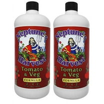 Neptune's Harvest TV136 Tomato & Veg Formula Fertilizer, 36 oz (Тwo Рack)