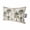 Beige,Green,White, variant on Green Palm Trees Outdoor Pillows for Chaise Lounge Chair Beach Headrest Pillow Set of 2 Waterproof Lumbar Pillows with Insert&Adjustable Strap Summer Tropical Plants Banana Beige Pool Pillow 12"x20"
