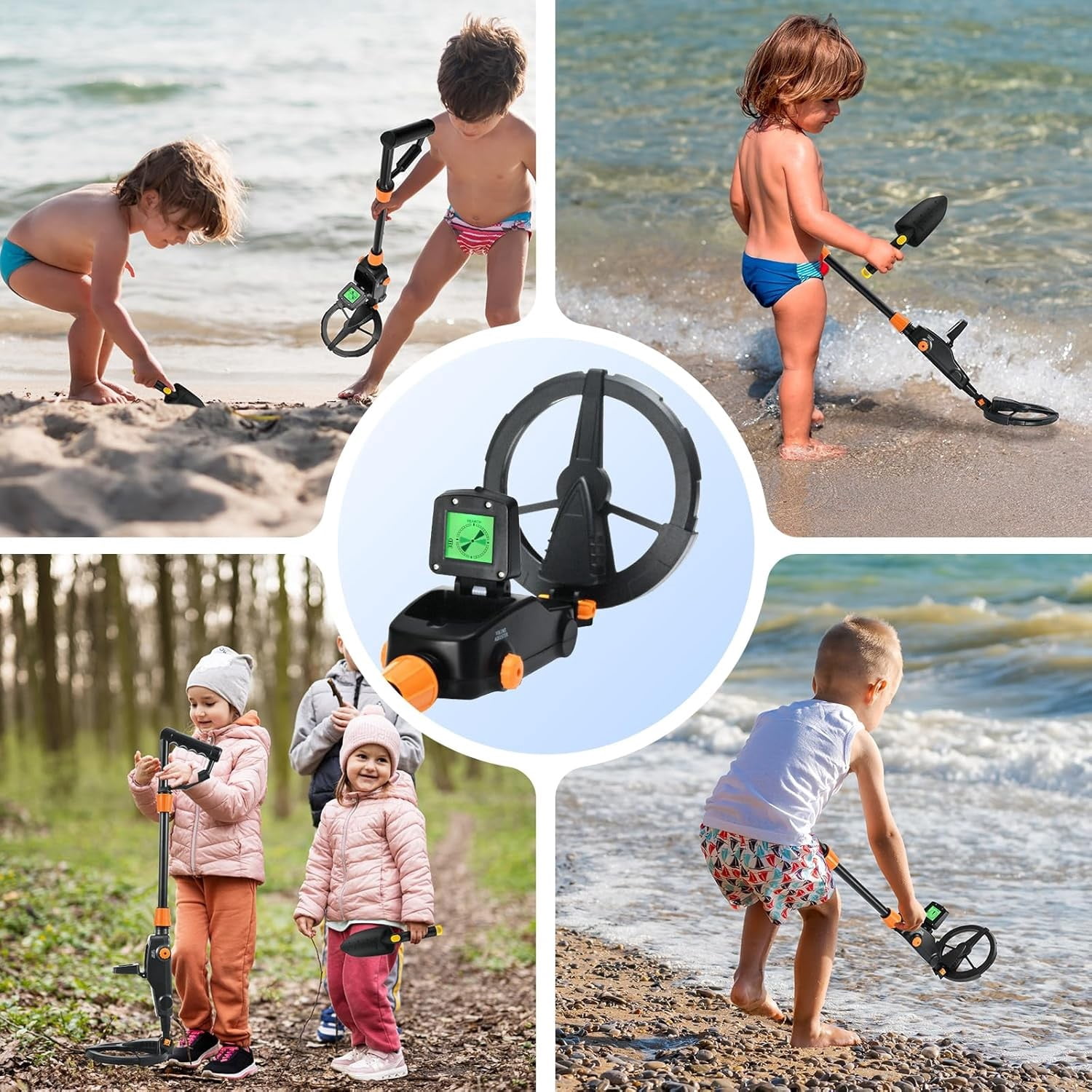 Metal Searching,1pc Deep Sensitive Metal Detector Searching Gold Digger Treasure Hunter, Treasure Hunter