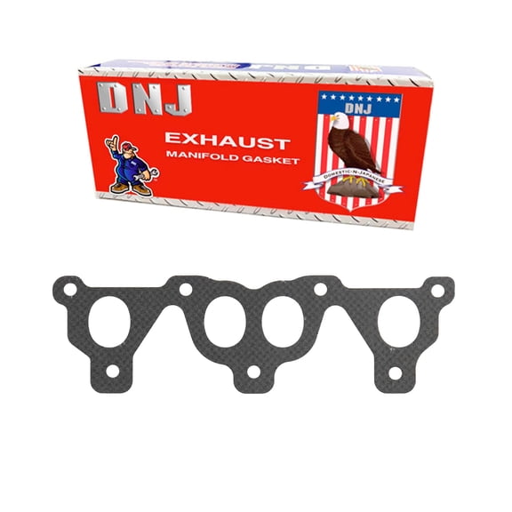 DNJ EG205 Exhaust Manifold Gasket Fits Cars & Trucks 83-90 Honda Accord 1.8L L4 SOHC 8v 12v