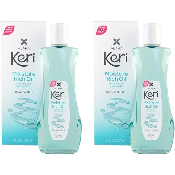Aceite de ducha Keri Moisture Rich 240 ml (paquete de 2)