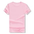 thumbnail image 2 of Girls Summer T Shirts Kids Casual Crewneck Short Sleeve Loose Basic Tee Tops 5-14 Years Cute Tops for Juniors White T Shirts for Kids Pink Boys Shirt Short Sleeve, 2 of 8